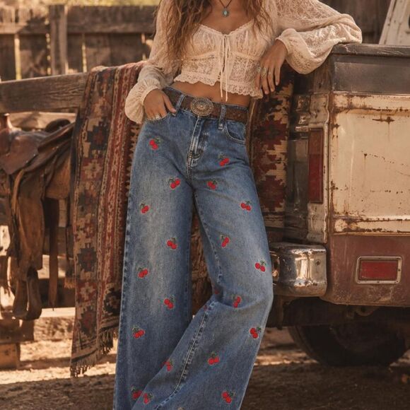 Ashley Mason Denim - Ashley-mason Women's Blue and Navy Jeans